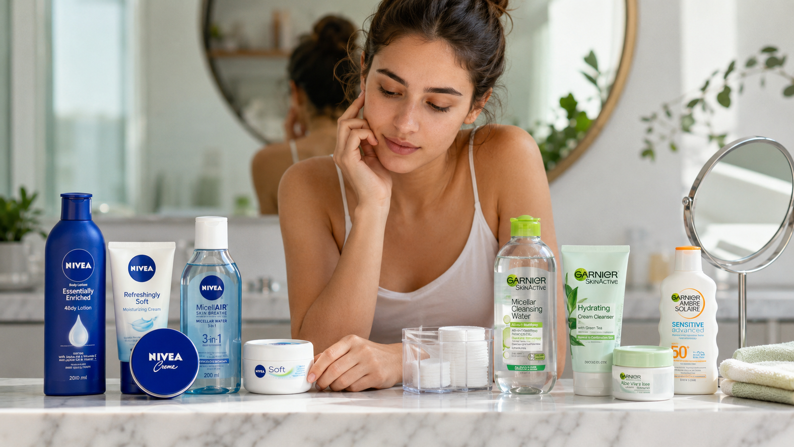 i'm a skincare beginner. is nivea a good starting brand compared to garnier?