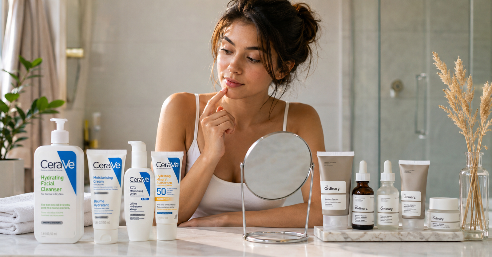 i am a genz woman. how does cerave compare to the ordinary in terms of skincare effectiveness?